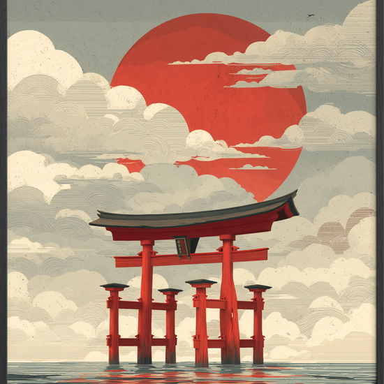 Solen smager af salt - Black Frame, No Border