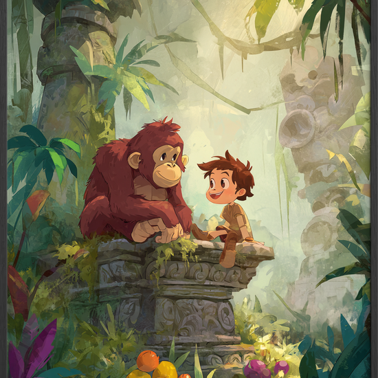 Junglens hvisken - Black Frame, No Border