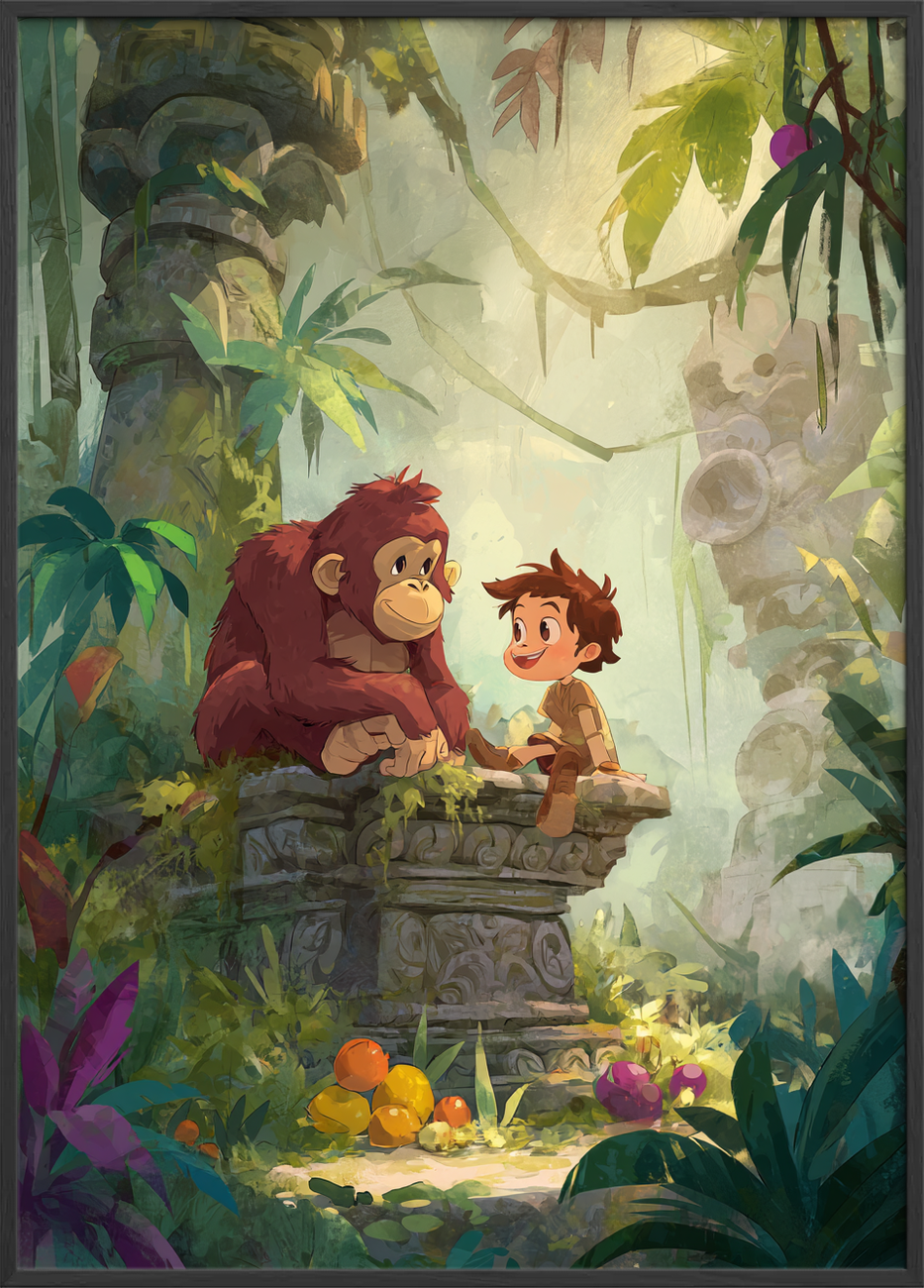 Junglens hvisken - Black Frame, No Border