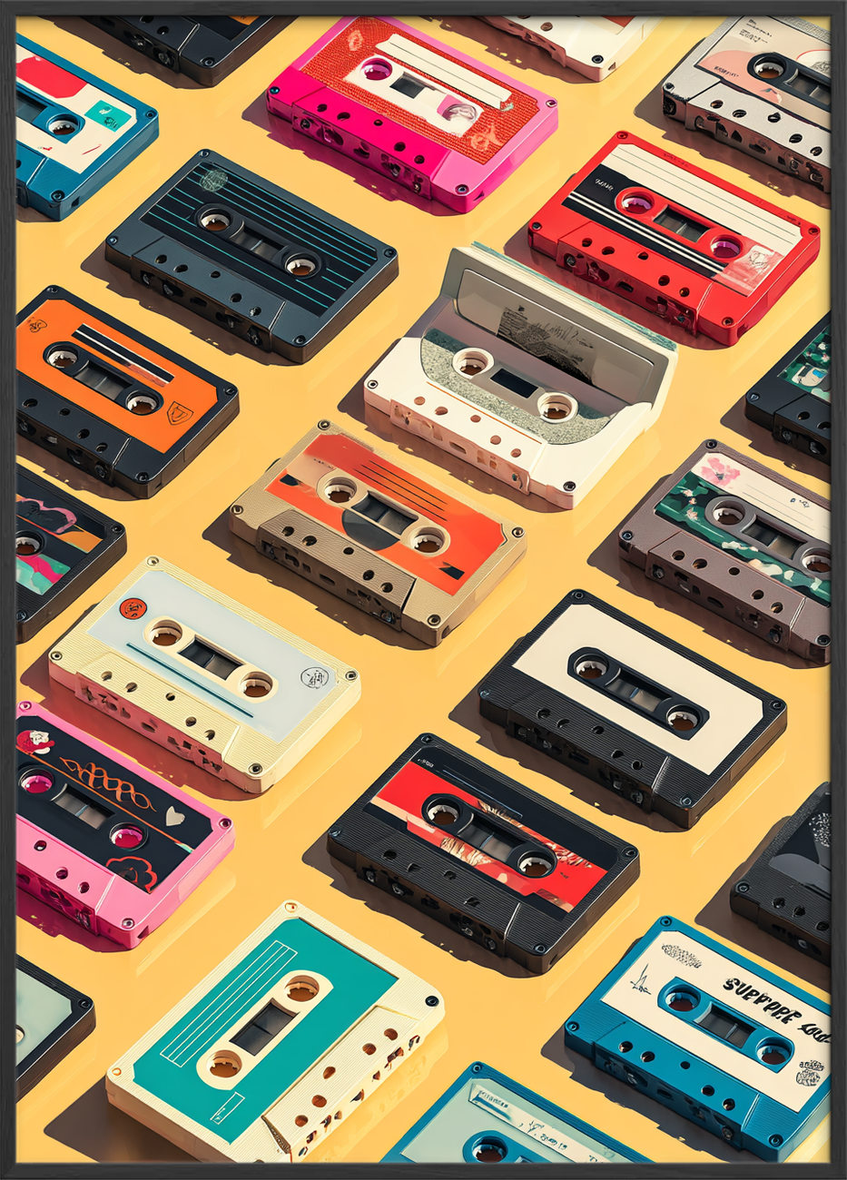 Smagen af magnetisk nostalgi - Black Frame, No Border