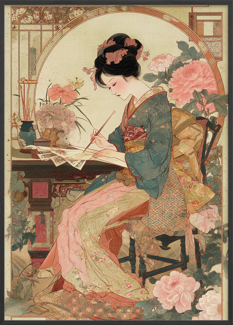 Duften af tusch og te - Black Frame, No Border