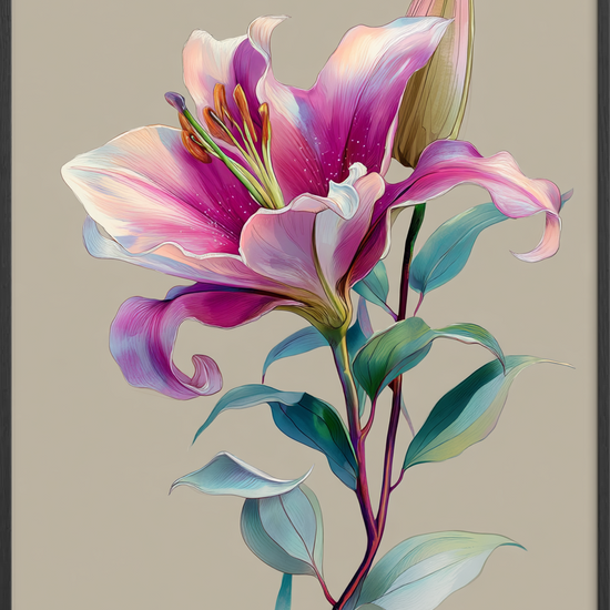 Silke hvisker i morgenlyset - Black Frame, No Border