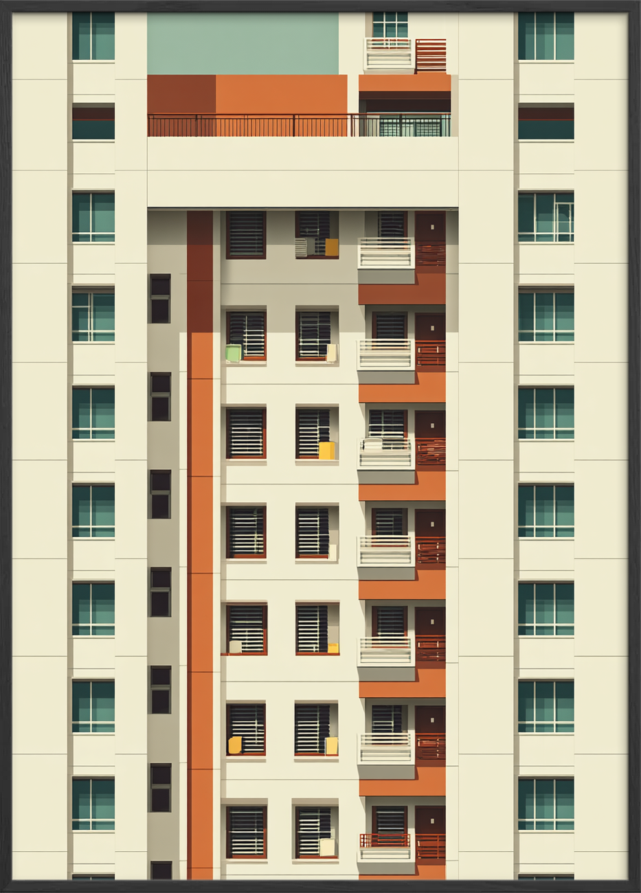 Betonens stille sus - Black Frame, No Border