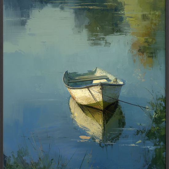 Bådens hvisken i morgendisen - Black Frame, No Border