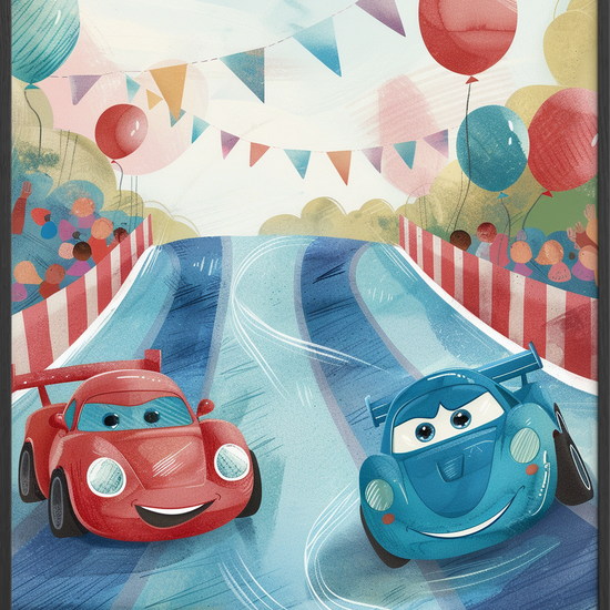 Dæk der synger af fart - Black Frame, No Border