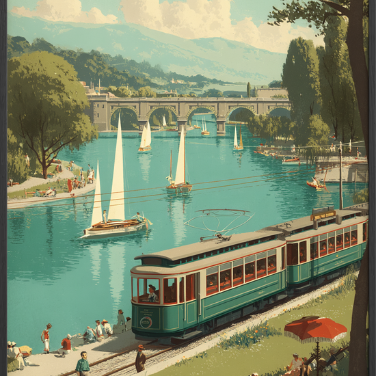 Sporvognens stille klang - Black Frame, No Border