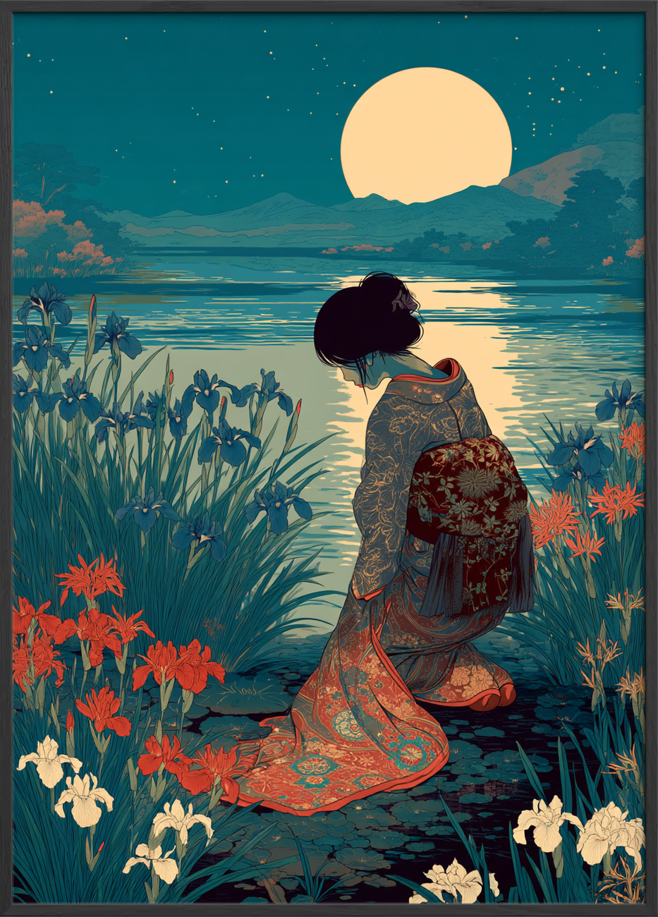 Måneskinets bløde hvisken - Black Frame, No Border