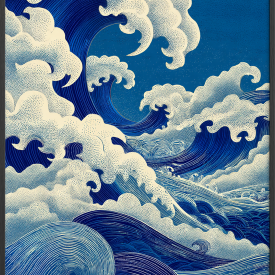 Havets blå brøl - Black Frame, No Border