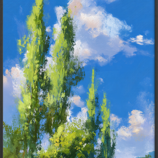 Duften af sommerhimlen - Black Frame, No Border