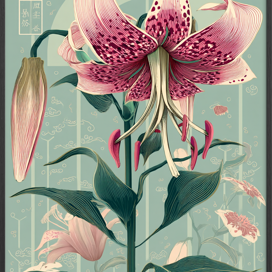 Stille hvisken fra liljen - Black Frame, No Border