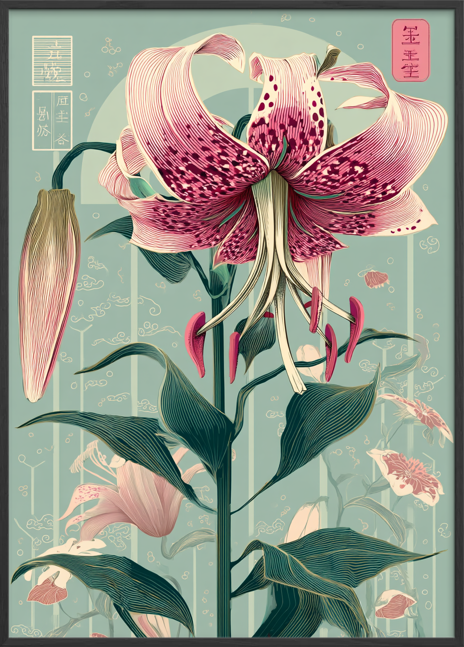 Stille hvisken fra liljen - Black Frame, No Border