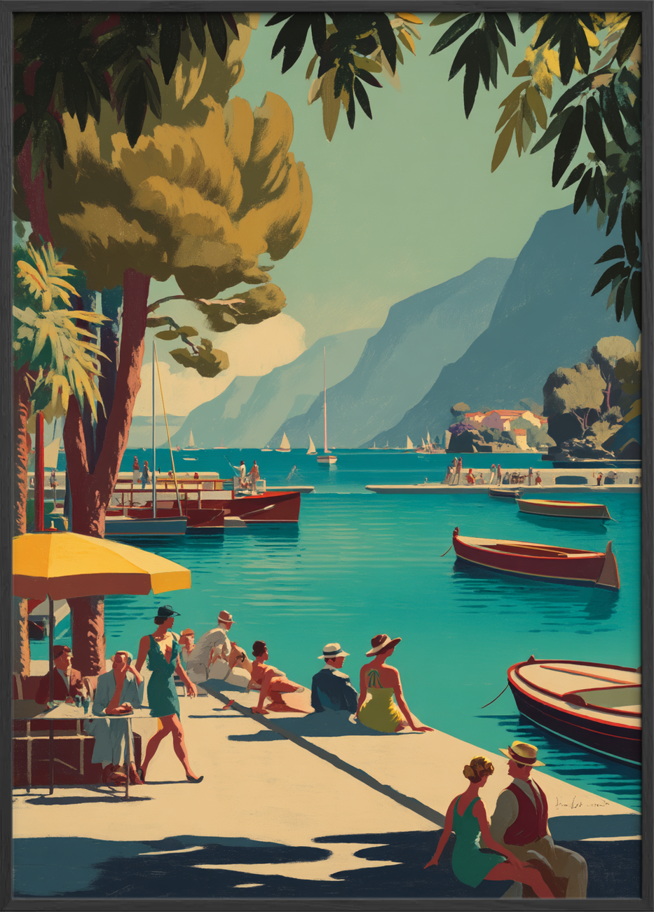 Lyden af solvarmt vand - Black Frame, No Border