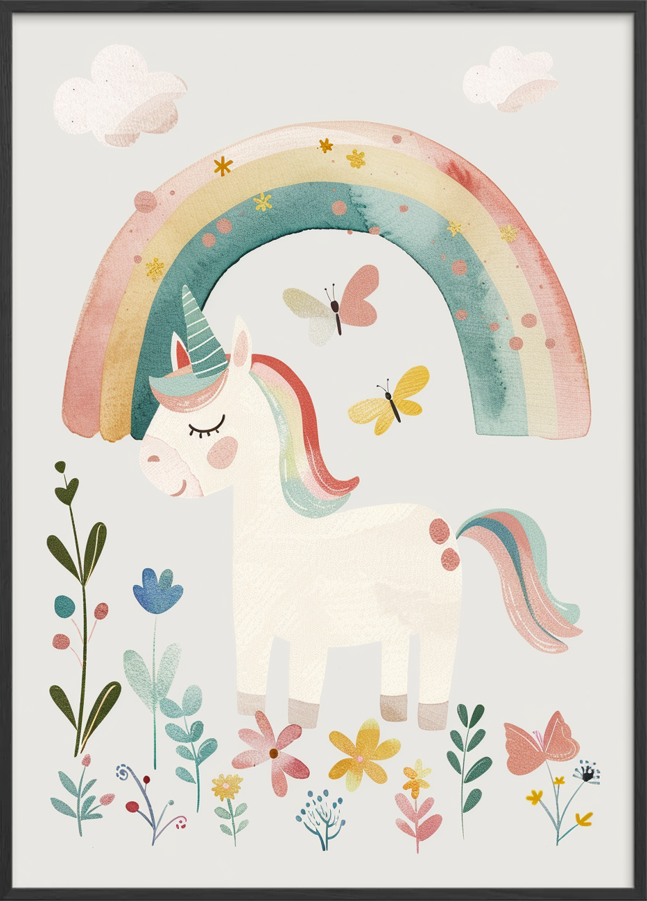 Enhjørningens stille melodi - Black Frame, No Border