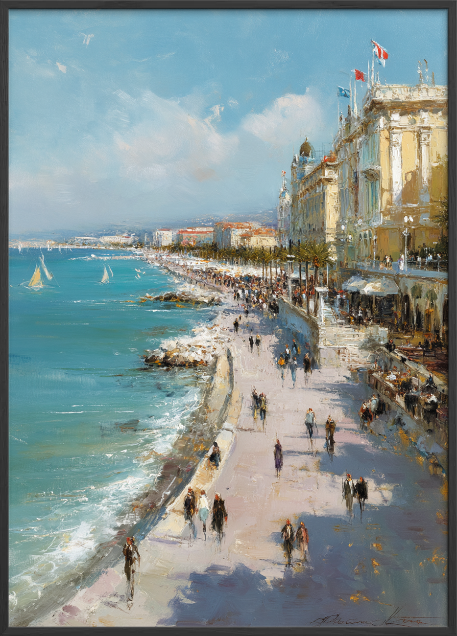 Havets hvisken - Black Frame, No Border