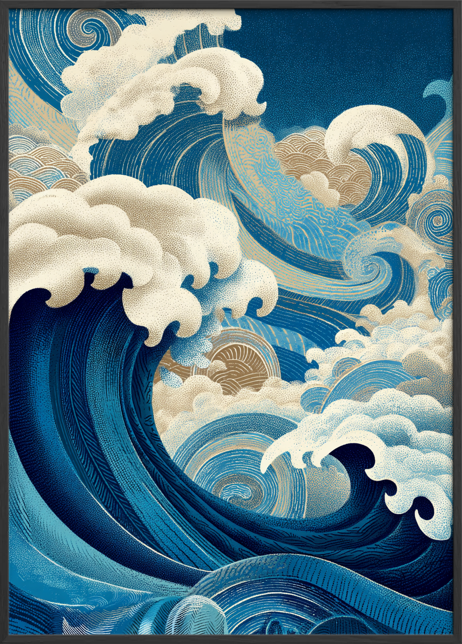 Lyden af havets sang - Black Frame, No Border