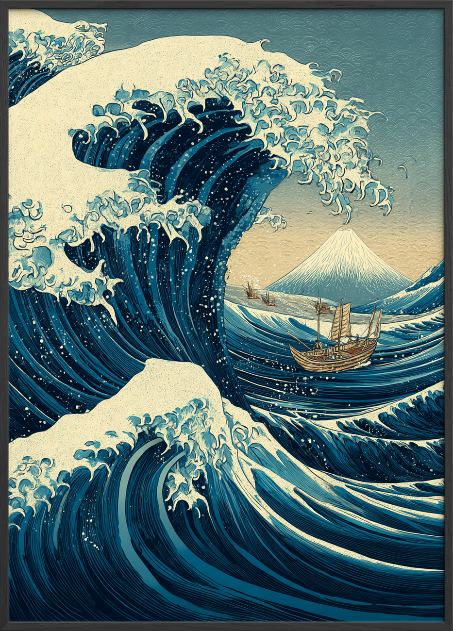 Bølgens brøl i mørket - Black Frame, No Border