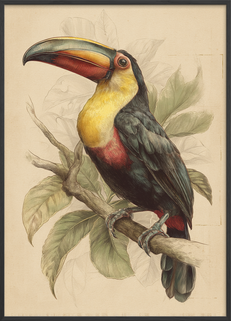 Smag af tropisk regn - Black Frame, No Border