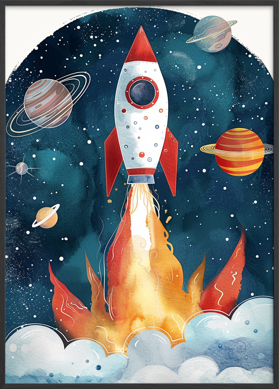 Rumrejsens brændende sang - Black Frame, No Border