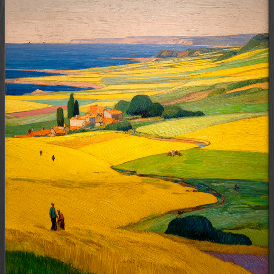 Sus af gyldent korn - Black Frame, No Border