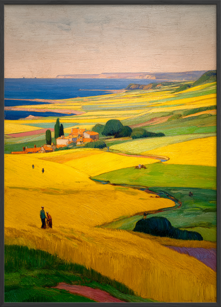 Sus af gyldent korn - Black Frame, No Border