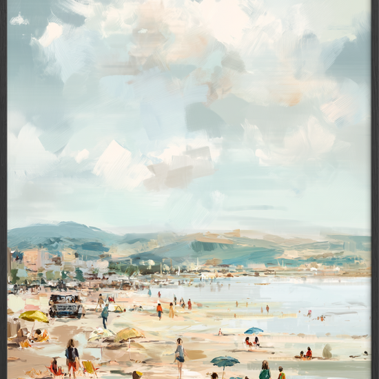 Suset af salt og sand - Black Frame, No Border