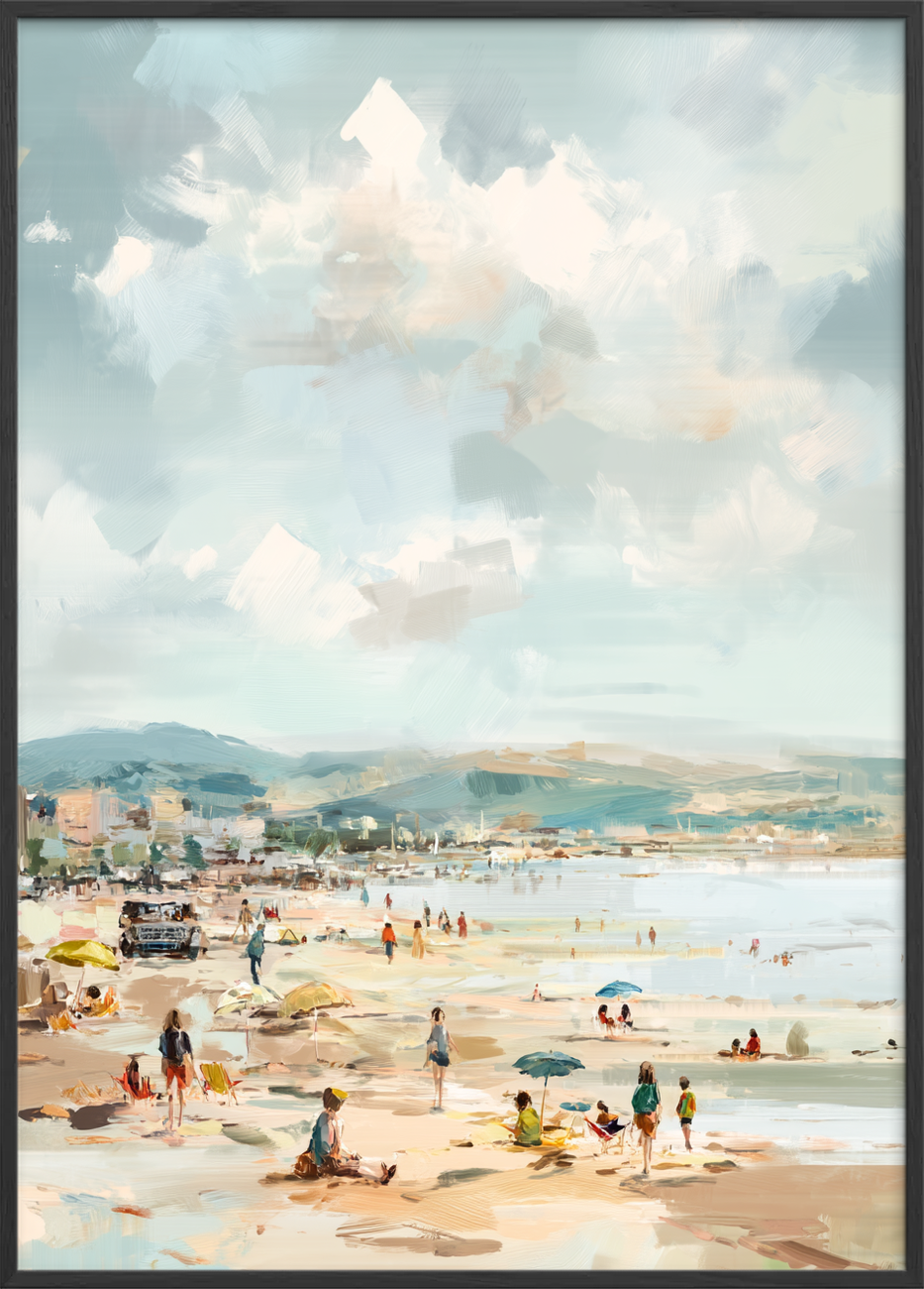 Suset af salt og sand - Black Frame, No Border