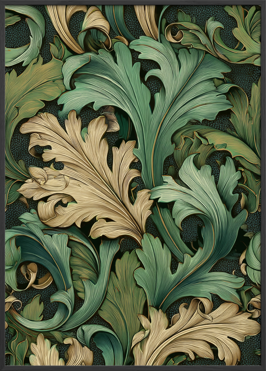 Svalende bladernes sus - Black Frame, No Border