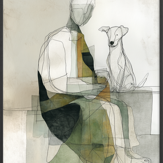 En smag af stille selskab - Black Frame, No Border