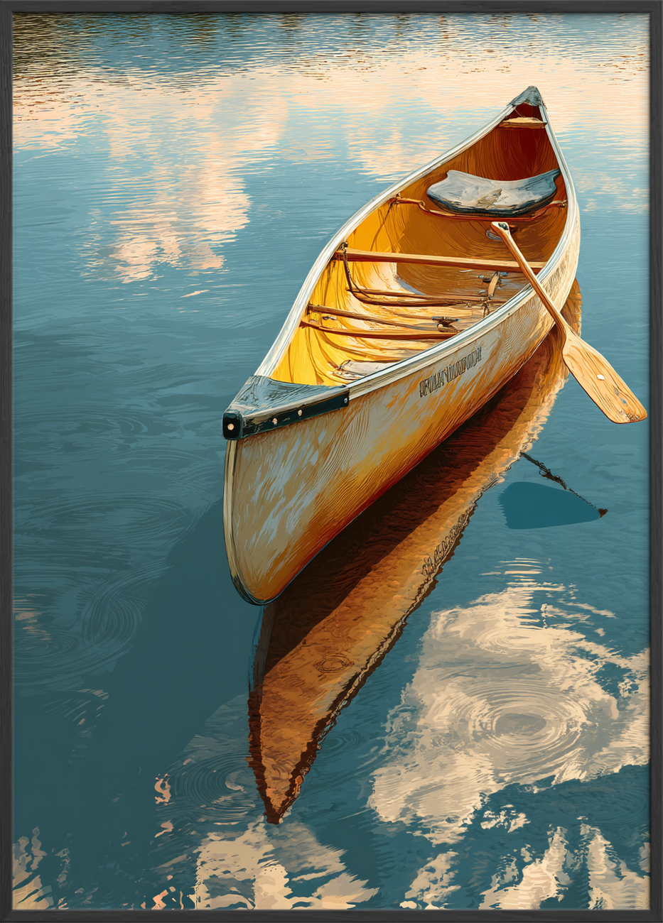 Stille klang fra pagajen - Black Frame, No Border