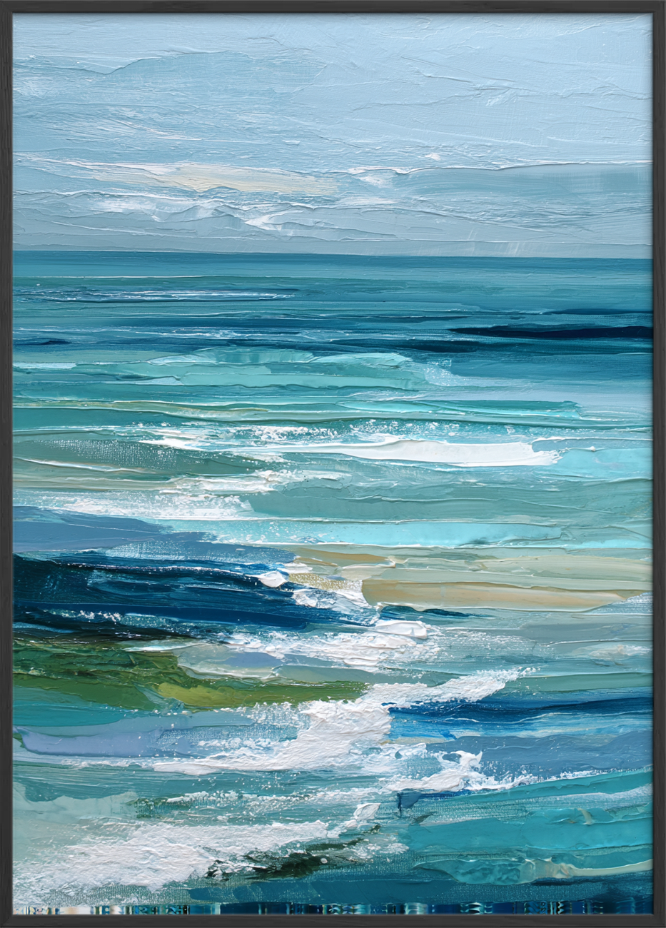 Havets klang i brystet - Black Frame, No Border