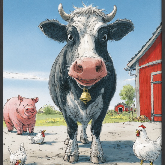 Klokkeklang fra gården - Black Frame, No Border