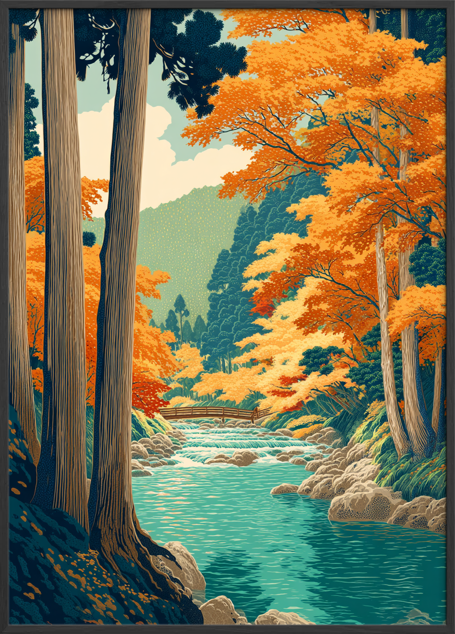 Bækens rytmiske klang - Black Frame, No Border