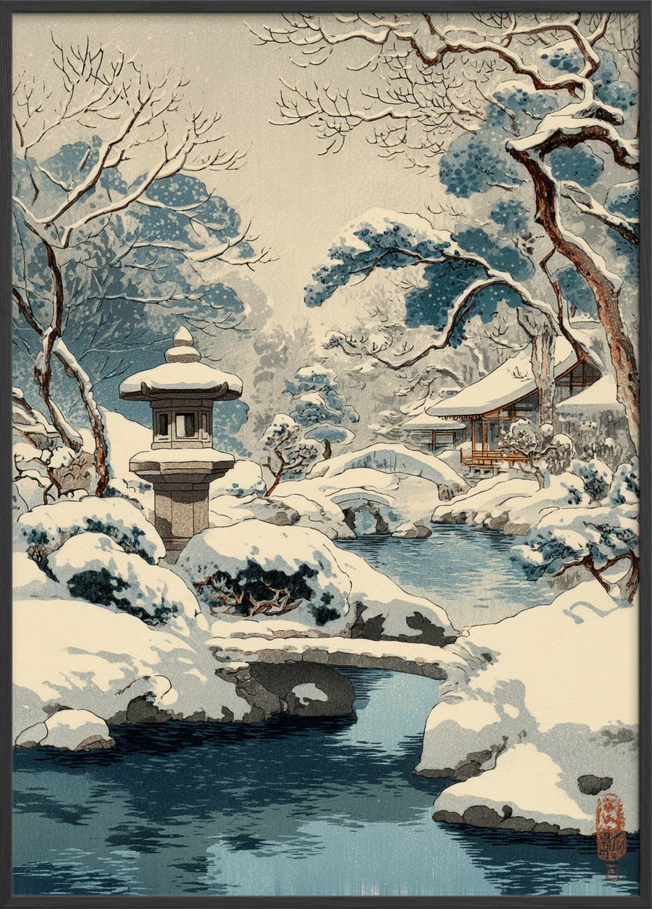 Snefaldets hvisken - Black Frame, No Border