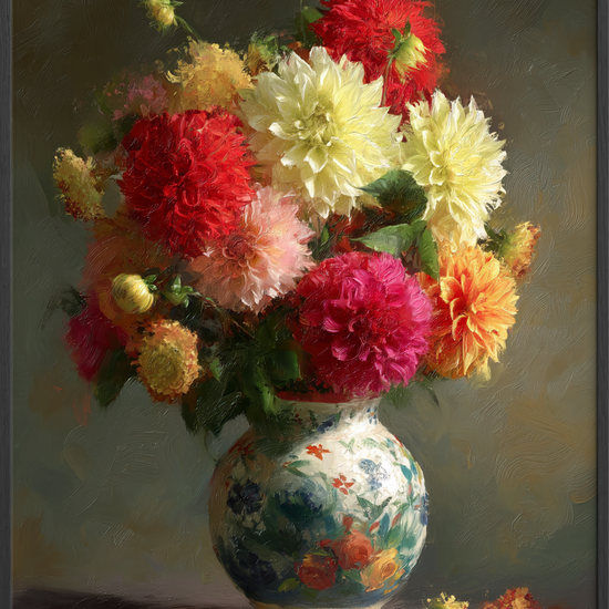 Duft af sommeraftens symfoni - Black Frame, No Border