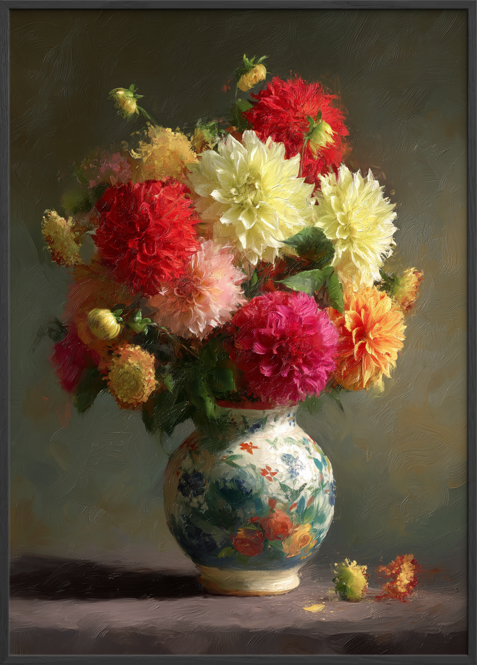 Duft af sommeraftens symfoni - Black Frame, No Border