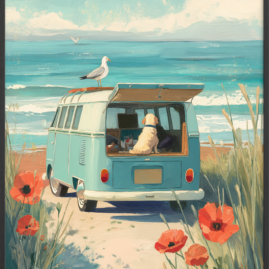 Havets salte hvisken - Black Frame, No Border