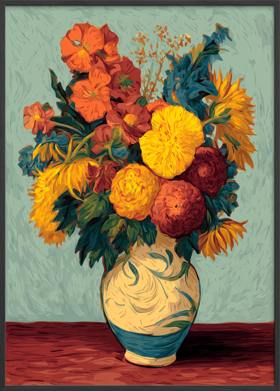 Hviskende farver, varm duft - Black Frame, No Border