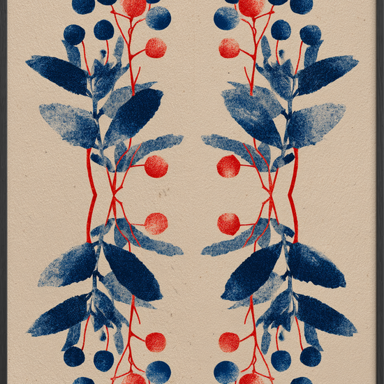 Smagen af blå bær - Black Frame, No Border