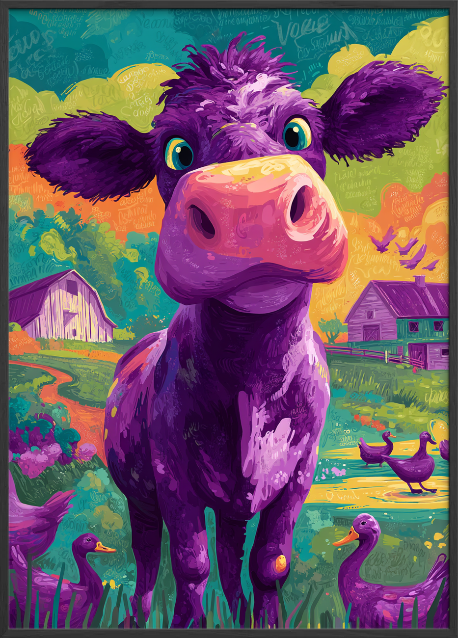 Mælkens symfoni - Black Frame, No Border