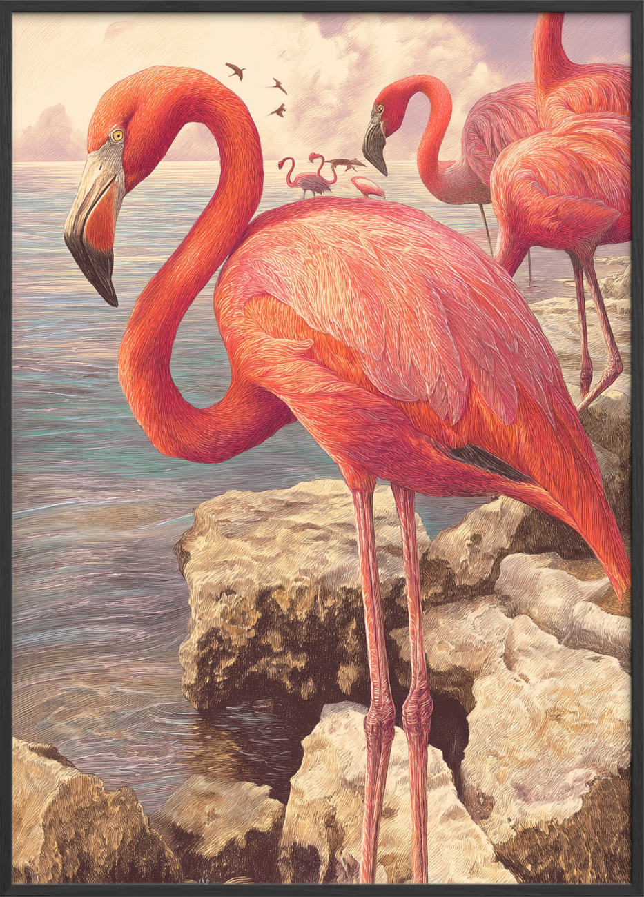 Havet hvisker i fjer - Black Frame, No Border