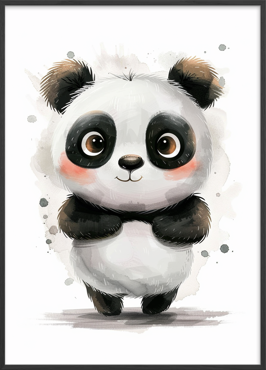 Blød hvisken fra små poter - Black Frame, No Border