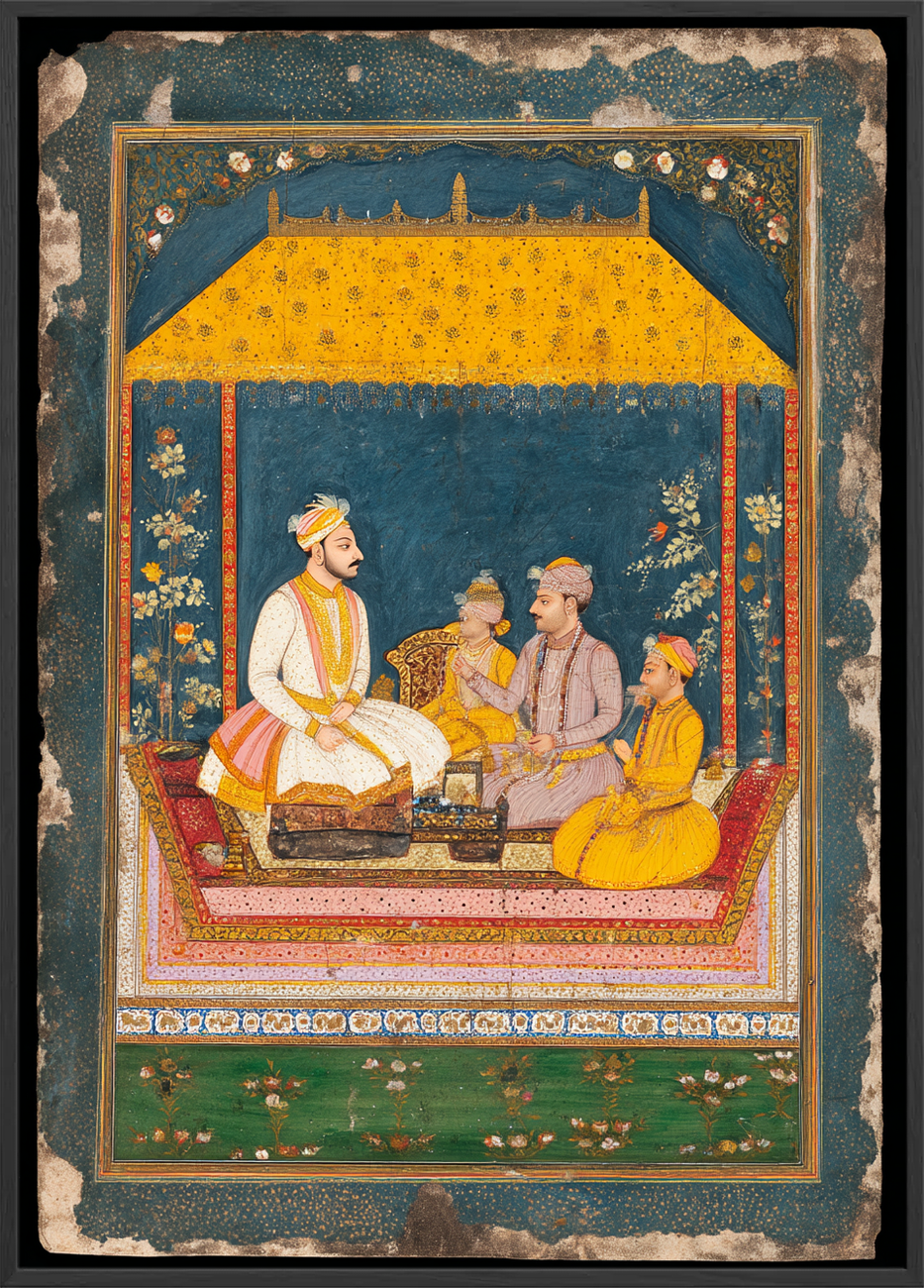 Safransduftens stille klang - Black Frame, No Border