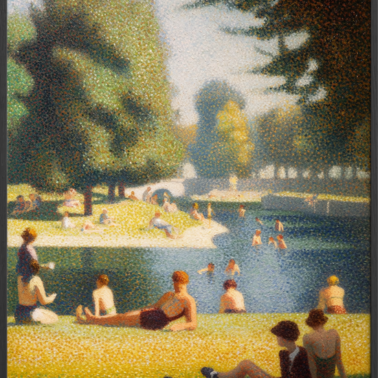 Solens bløde greb - Black Frame, No Border