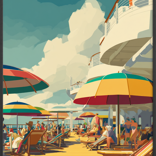 Længslen under parasoller - Black Frame, No Border