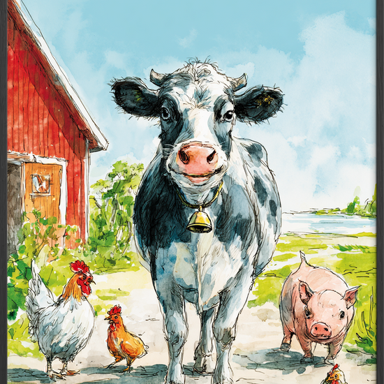 Klokkens lune sang - Black Frame, No Border