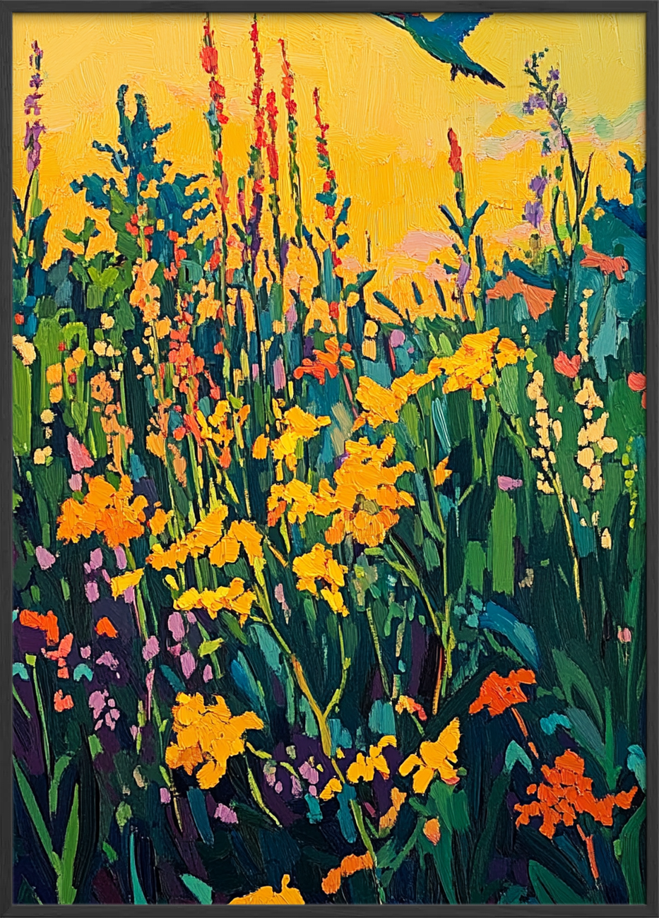 flugten over vildengens farvebrus - Black Frame, No Border