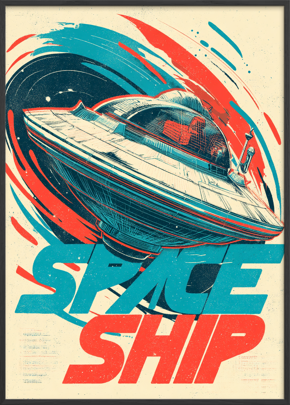 Rumskibets stille hvisken - Black Frame, No Border