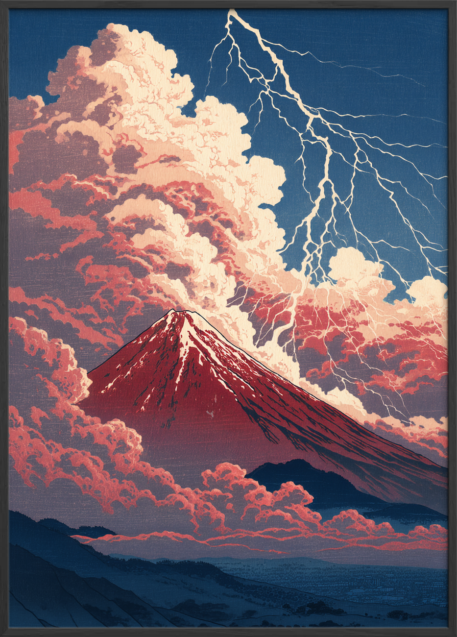 Tordenens hvisken over bjerget - Black Frame, No Border