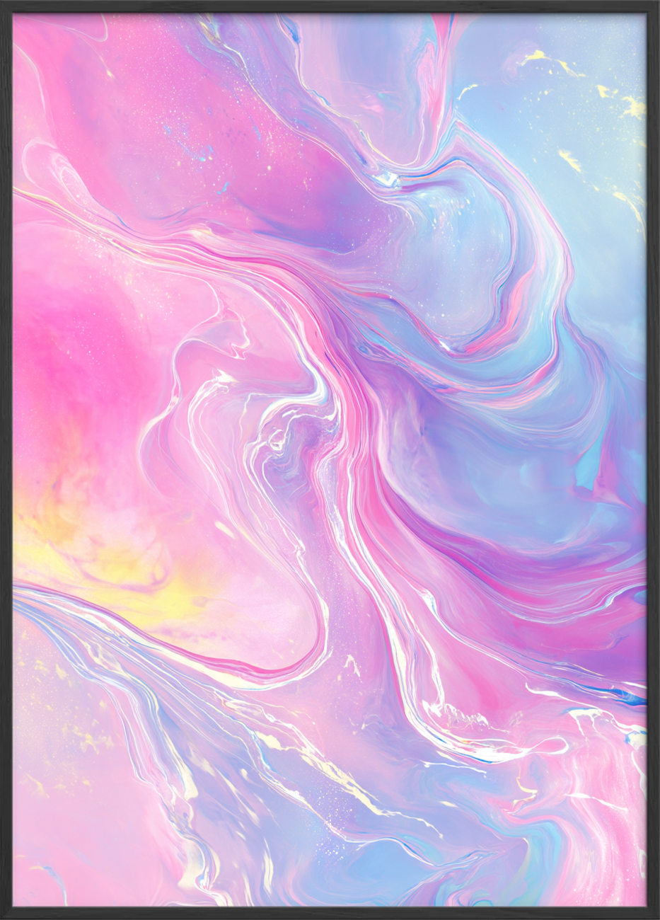 **Lyd af flydende silke** - Black Frame, No Border