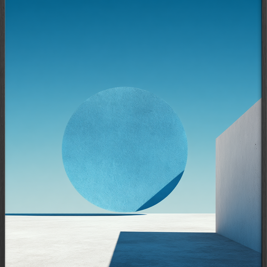 Stilhedens blå klang - Black Frame, No Border